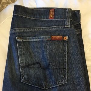 Boot Cut 7 Jeans-Ladies Size 28